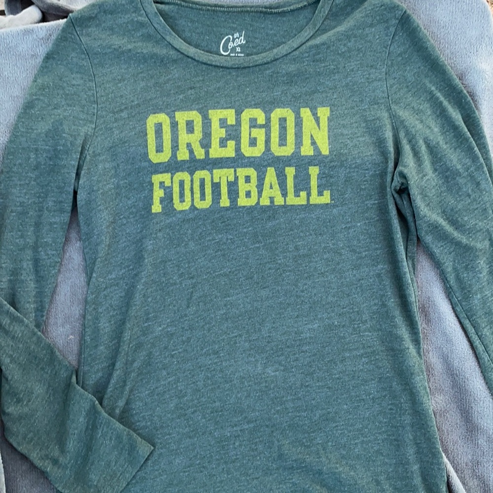 Long sleeve Oregon Ducks Football Shirt